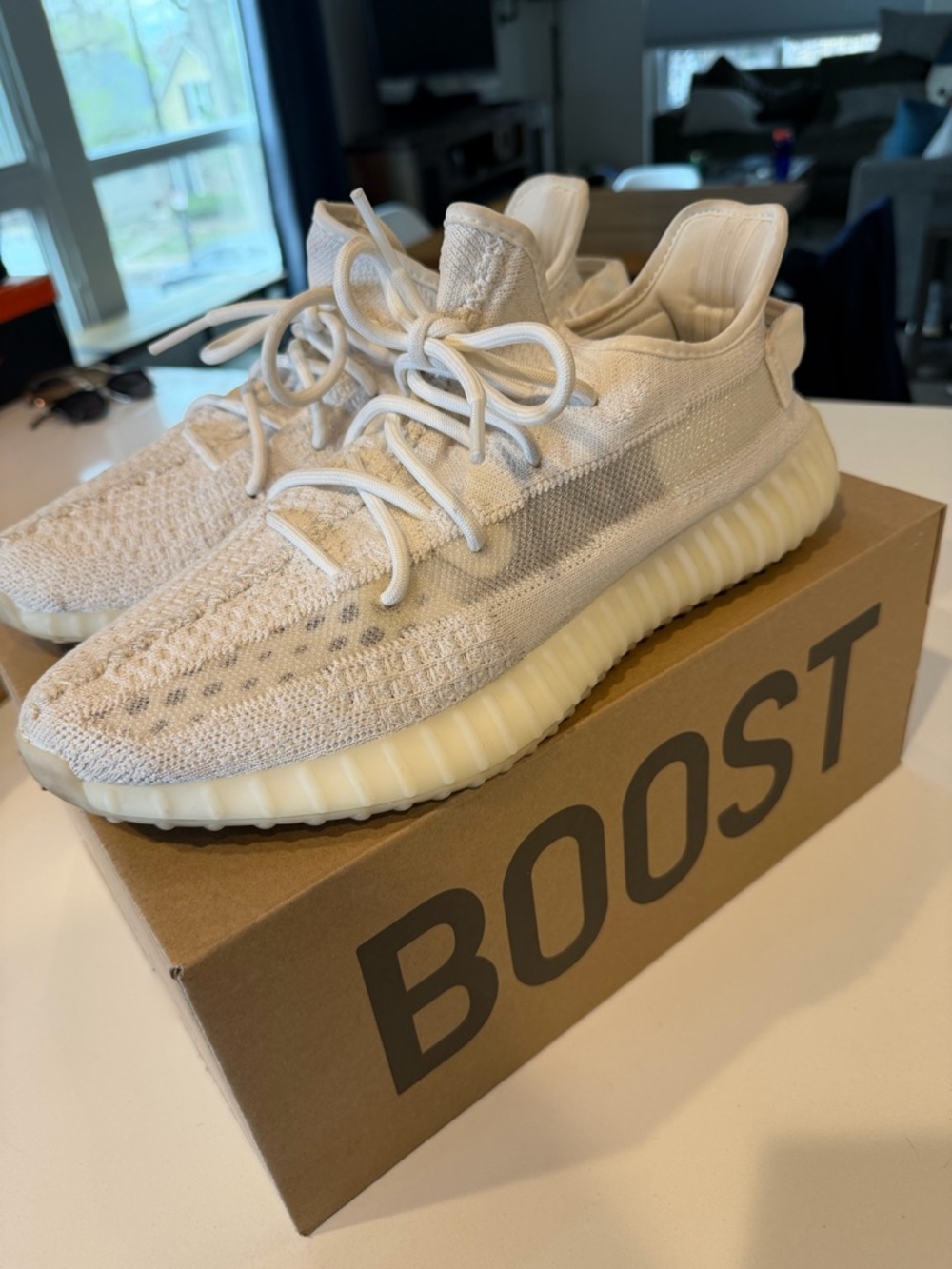 Yeezy Boost 350 V2 Cream White Sneakers